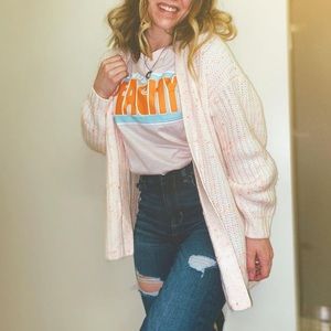 AMERICAN EAGLE cardigan w/free t-shirt 🍑